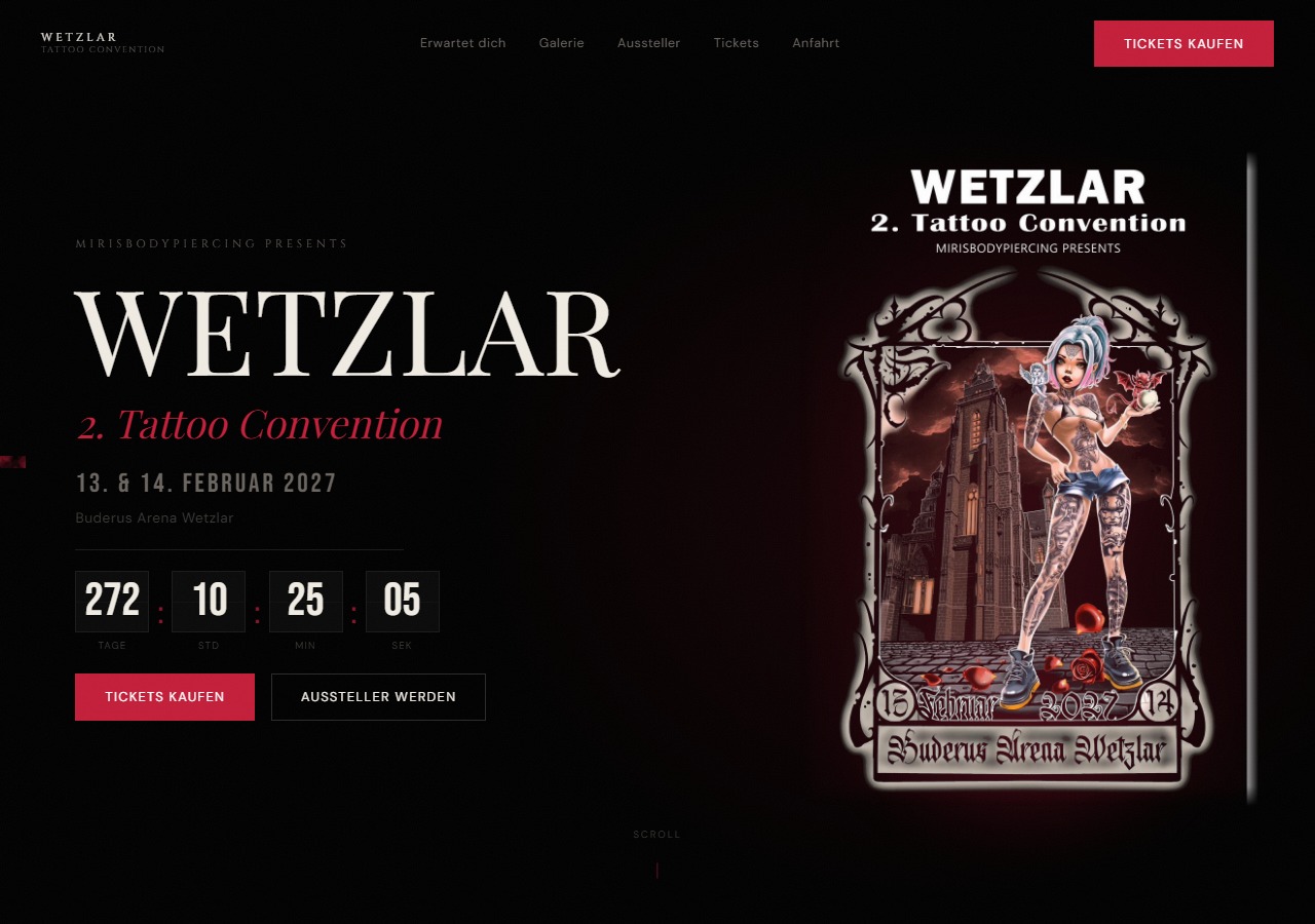 Wetzlar Tattoo Convention Desktop