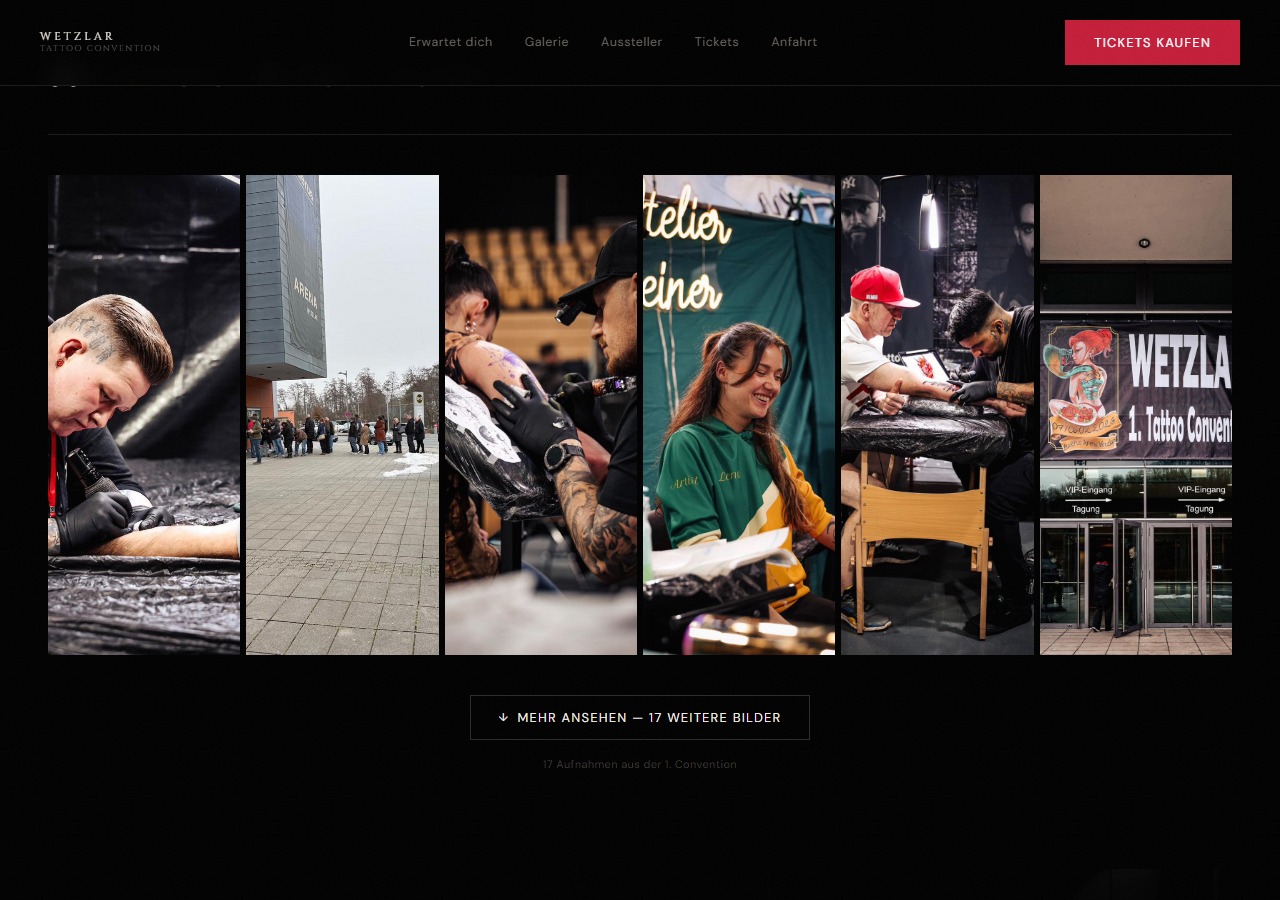 Galerie & Artists — Wetzlar Tattoo Convention