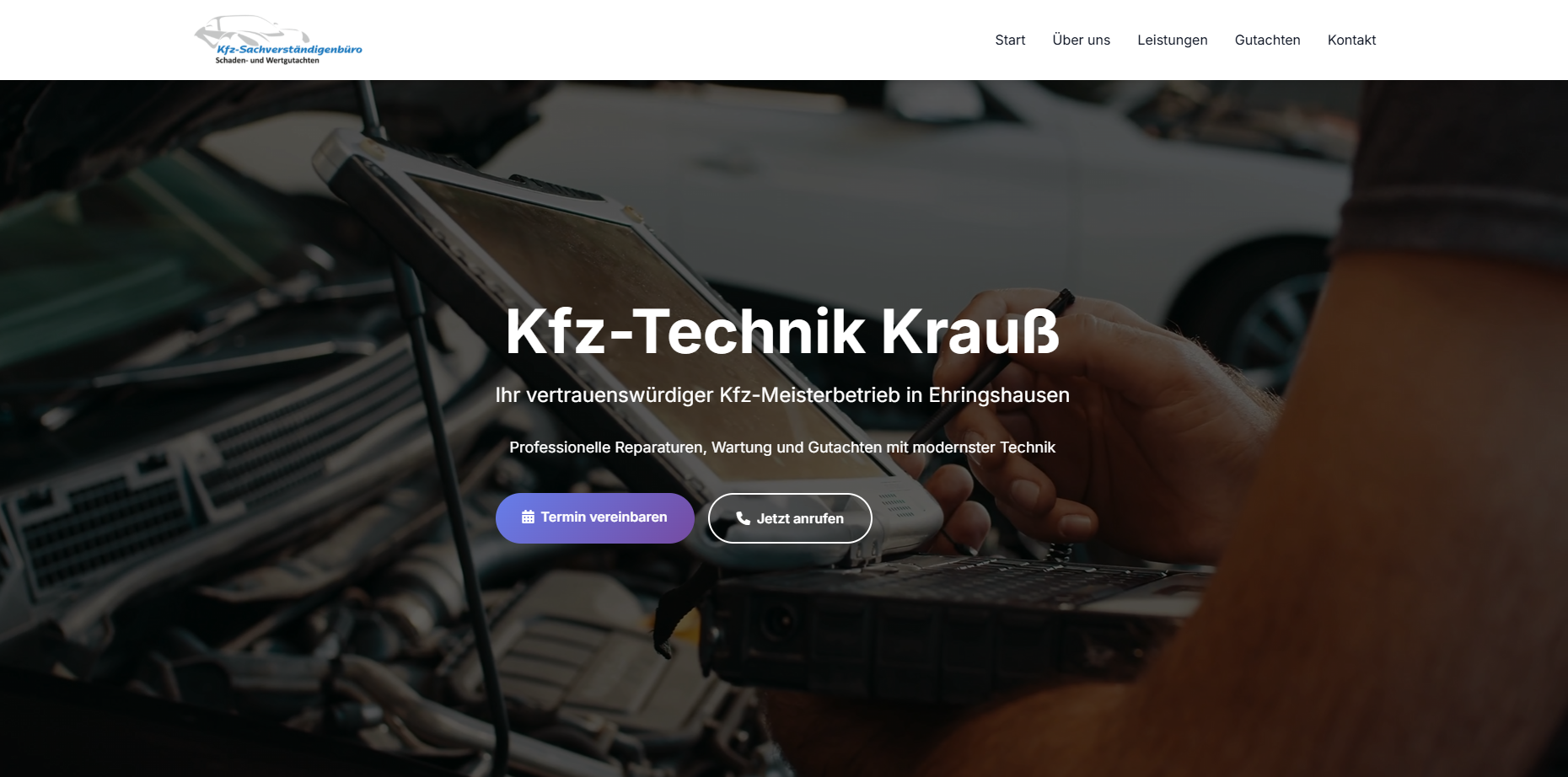 KFZ Technik Krauß Desktop