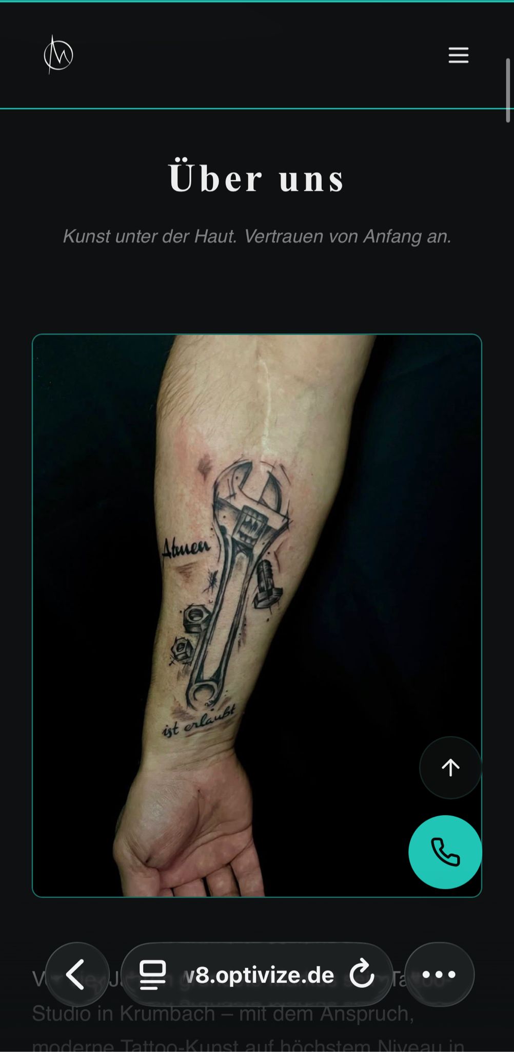 M Tattoo Lounge Mobile